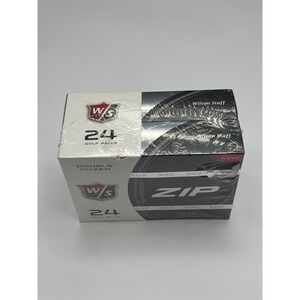 Wilson Staff 24 Golf Balls Double Dozen ZIP 302 NEW Sealed